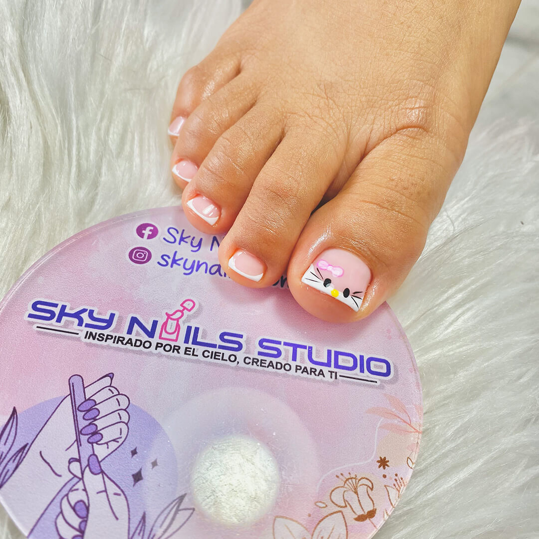 Uñas semipermanentes pies