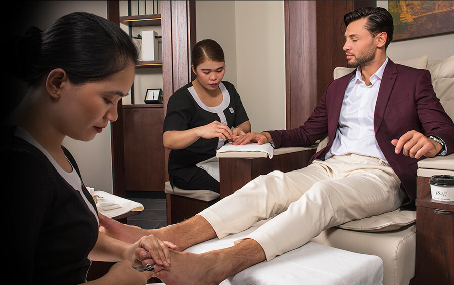 servicio manicure pedicure hombre villavicencio skynails